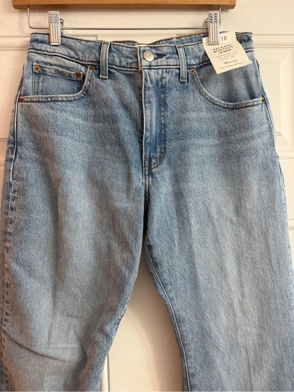 Madewell The Petite Relaxed Bootcut Jean NWT Size P27